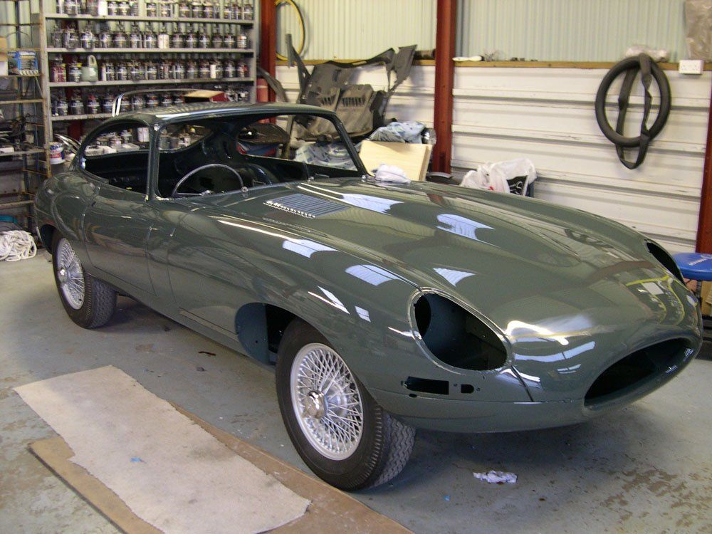 Jaguar E Type restoration