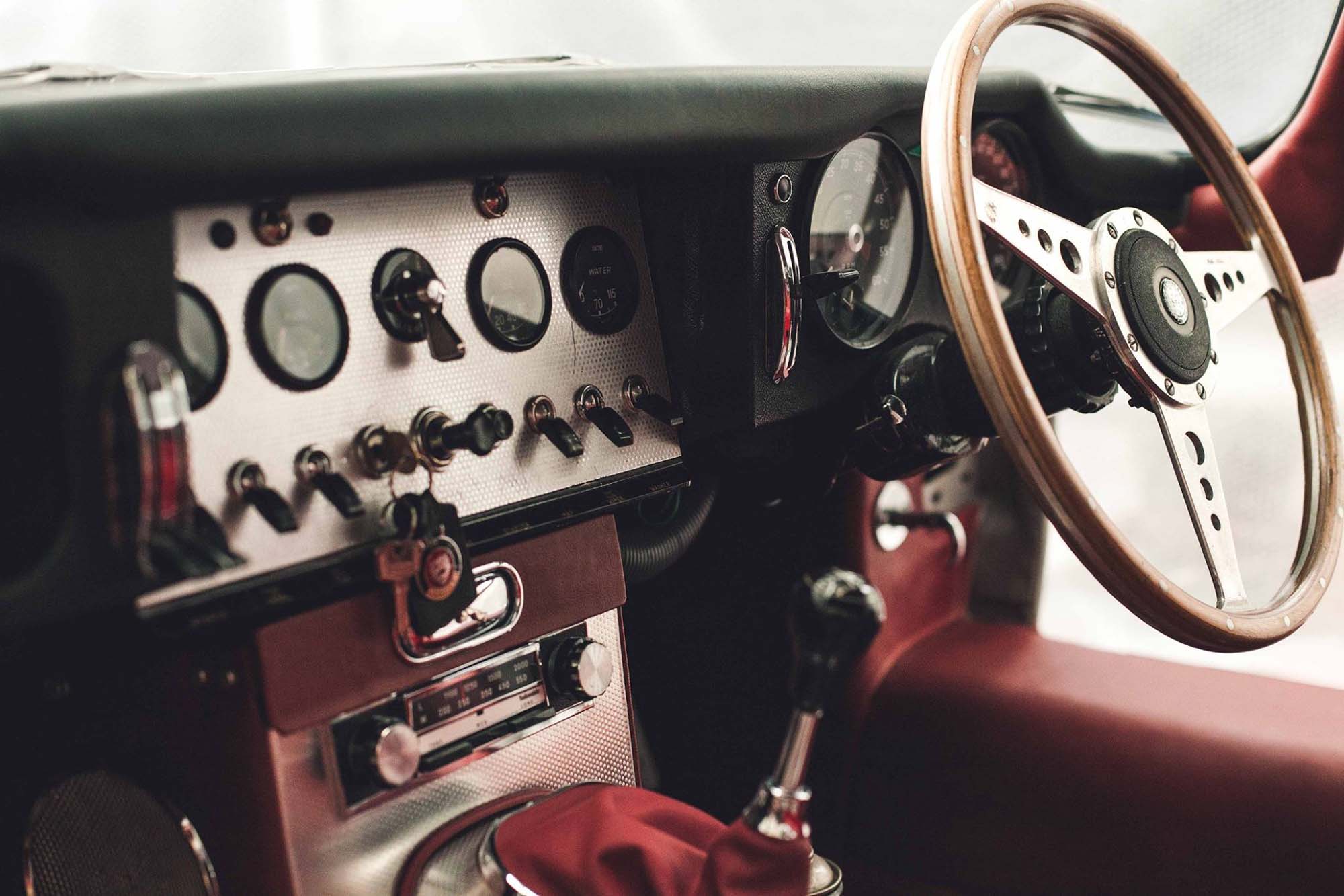 Jaguar interior restoration